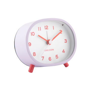 Budík Karlsson KA6025LP Cheeky Oval, 10cm